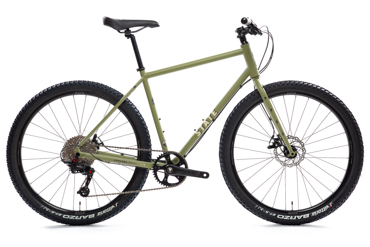 4130 All-Road - Flat Bar - Matte Olive (650b / 700c) - Cycleson