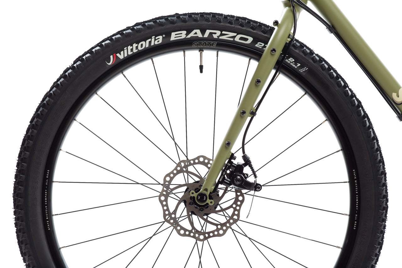 4130 All-Road - Flat Bar - Matte Olive (650b / 700c) - Cycleson