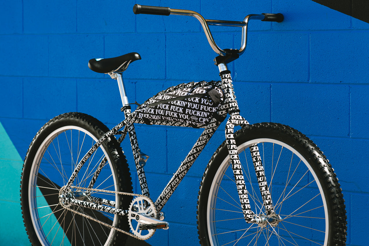 State Bicycle Co. x RIPNDIP - Klunker + Bag Combo - "FU" Edition (27.5")
