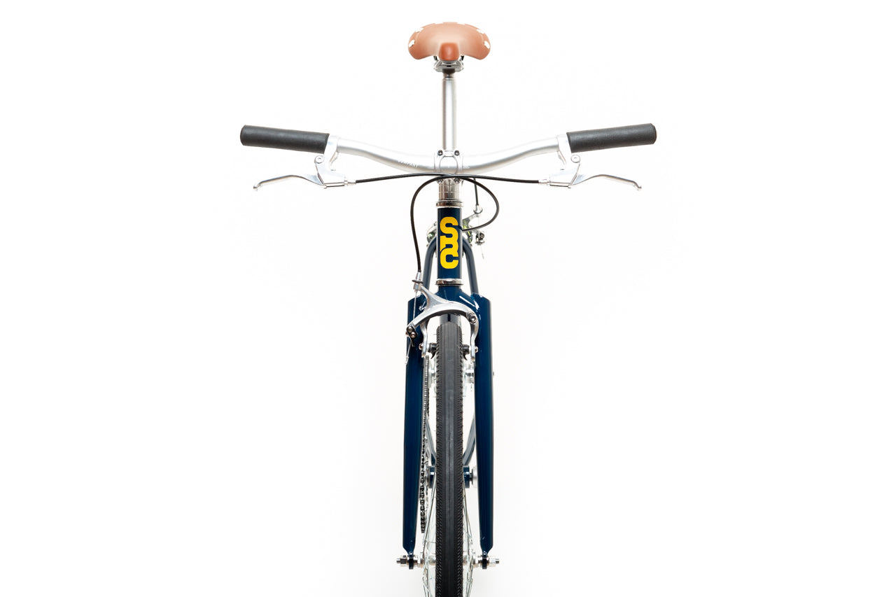 4130 - Navy / Gold – (Fixed Gear / Single-Speed) - Cycleson