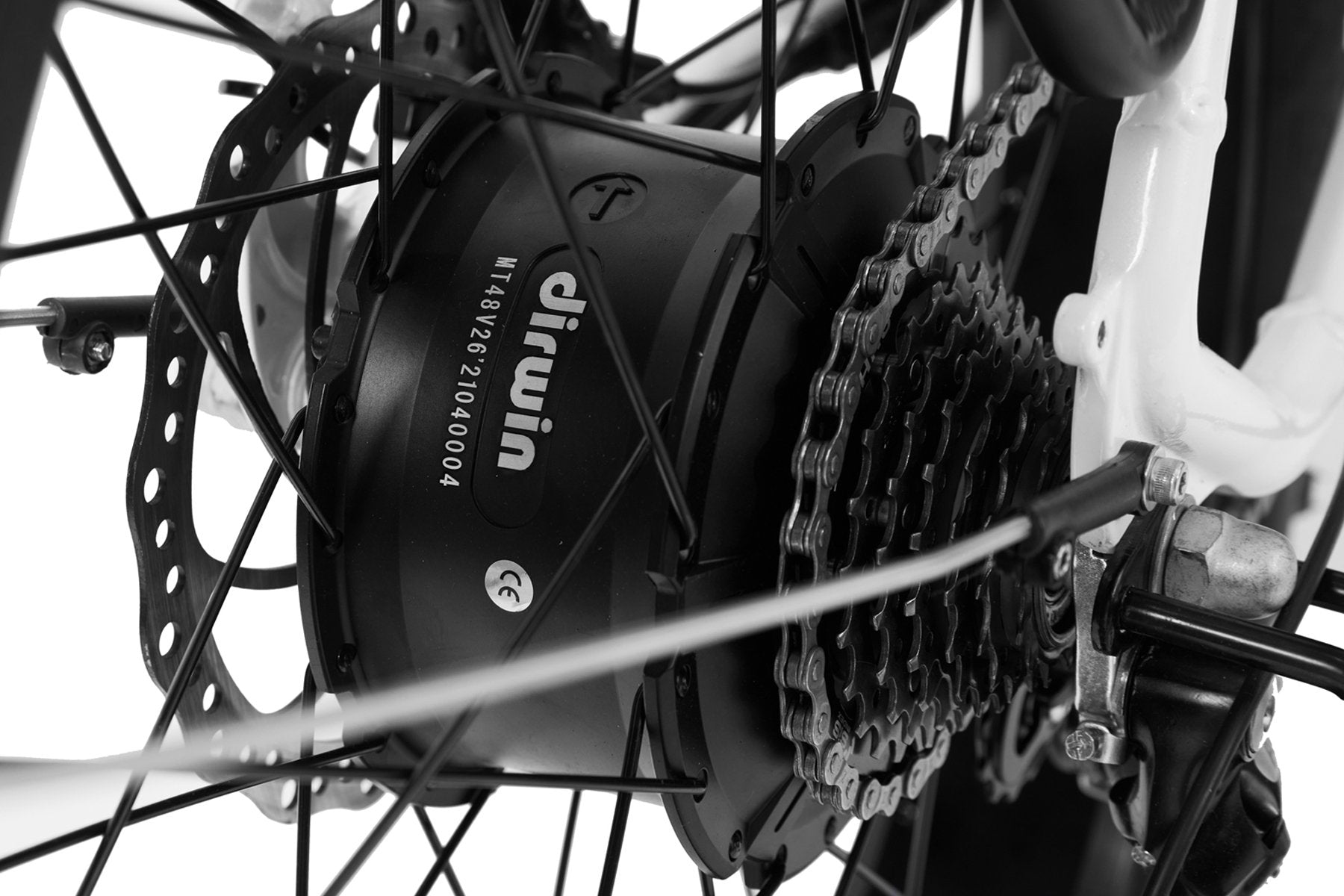 Dirwin Pioneer Fat Tire Electric Bike - Cycleson